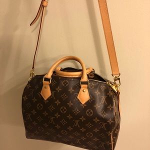 Authentic Louis Vuitton Speedy 30 Bandouliere